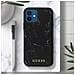 Cover Per Iphone 12 Mini Con Rivestimento Rigido Effetto Marmo Guess Black - Foto miniatura 4
