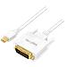 CV0138 cavo di interfaccia e adattatore Mini DisplayPort DVI Bianco - Foto miniatura 1