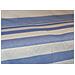 Telo Arredo Granfoulard Copritutto Cotone Made Italy Vari Disegni Arredatutto Copriletto Multiuso 1 Piazza Riga Fascia Blu - Foto miniatura 2