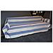 Telo Arredo Granfoulard Copritutto Cotone Made Italy Vari Disegni Arredatutto Copriletto Multiuso 1 Piazza Riga Fascia Blu - Foto miniatura 5