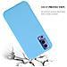 Custodia Compatibile Con Vivo Y52 5g / Y72 5g In Candy Blu - Coperchio Protettivo In Silicone Tpu Flessibile - Foto miniatura 3