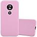 Custodia Compatibile Con Motorola Moto E5 Play In Candy Rosa - Coperchio Protettivo In Silicone Tpu Flessibile - Foto miniatura 1