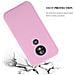 Custodia Compatibile Con Motorola Moto E5 Play In Candy Rosa - Coperchio Protettivo In Silicone Tpu Flessibile - Foto miniatura 8
