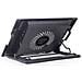 Gembird NBS-1F17T-01 base di raffreddamento per laptop 43,2 cm (17") 1500 Giri /min Nero - Foto miniatura 3
