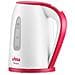 Bollitore Elettrico Powell Capacità 1.7 Litri Potenza 2200 Watt Colore Rosso Bianco - Foto miniatura 2