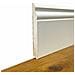 Battiscopa Zoccolino Ducale In Fibra Di Legno Compatta 120x15 Bianco Ral 9010 - Foto miniatura 1