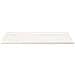 Piano Tavolo Bianco 100x50x2,5 Legno Massello Pino Rettangolare - Foto miniatura 3