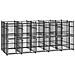 Gabbia Per Cani Da Esterno In Acciaio 9,22 M - Foto miniatura 1