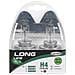 H4 Long Life Coppia Di Lampadine Per Luci Auto 12v 60/55w P43t - Foto miniatura 1