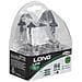 H4 Long Life Coppia Di Lampadine Per Luci Auto 12v 60/55w P43t - Foto miniatura 2