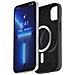 Cover Icon In Silicone Per Iphone 14 Plus Compatibile Con Magsafe, Nero - Foto miniatura 1