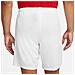 Pantaloncini Dri-Fit Park 3 Bv6855-103 Uomo Taglia Xl Colore Bianco /Rosso - Foto miniatura 4