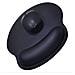 Tappetino Per Mouse In Pelle Con Poggiapolsi Per Ufficio E Gaming Black - Foto miniatura 2