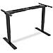 Struttura per tavolo dall’altezza regolabile elettronicamente, motore doppio, 3 livelli, nero - Foto miniatura 1