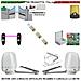 Cancello Elettrico 5 Metri 2 Ante Da 0,5 A 2,5 Metri 2 Motori Braccio Articolato 220 V 250 Nm Accessori Ricambio Autom - Foto miniatura 1