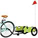 Rimorchio Da Bici Verde Oxford E Ferro - Foto miniatura 3