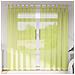 Tende In Voile Con Linguetta 2 Pz Verde Mela - Foto miniatura 8