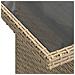 Set Divano da Giardino 6 Pezzi con Cuscini Beige Rattan - Foto miniatura 8