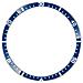 Cornice Adesiva Non Rotante Per Xiaomi Blue + White - Foto miniatura 3
