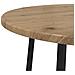 Set di 2 Tavolini  in Rovere Artigianale con Legno Ingegnerizzato e Metallo - Foto miniatura 7