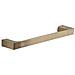 Portasalviette 35 Cm Da Muro In Ottone E Cromall Pi21-35 Serie Pirenei Oro Matt - Foto miniatura 1