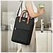 Borsa Per Laptop Multistrato In Poliestere - Resistente All'acqua, Leggera E Antiurto Black 15,6 Pollici - Foto miniatura 5