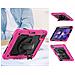 Custodia Per Ipad Pro 11/air 5/4 Con Supporto E Tracolla Rosa - Foto miniatura 3