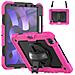 Custodia Per Ipad Pro 11/air 5/4 Con Supporto E Tracolla Rosa - Foto miniatura 1