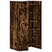 Scarpiera Rovere Fumo 52x37,5x100 cm in Legno Multistrato - Foto miniatura 6