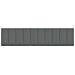 Cuscino Testiera Grigio Scuro 200 cm in Tessuto - Foto miniatura 4
