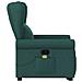 Poltrona Alzapersona Massaggiante Verde Scuro in Tessuto - Foto miniatura 5