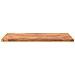 Piano Tavolo 70x50x2,5 cm Rettangolare Legno Massello Acacia - Foto miniatura 3