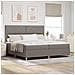 Letto a molle con materasso Talpa 200 x 200 cm Tessuto - Foto miniatura 2