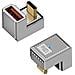 Adattatore Usb A Femmina A Usb-c Maschio A Forma Di U 120w Con Indicatore Luminoso - Foto miniatura 1