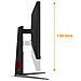 G4 U27G4XM Monitor PC 68,6 cm (27") 3840 x 2160 Pixel 4K Ultra HD LED Nero, Rosso - Foto miniatura 4