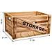 Set Cassetti In Legno 2 Pezzi 36x26x18 -31x21x16h Cm - Foto miniatura 8