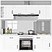 Rivestimento da Cucina 2 pcs Grigio chiaro 110 x 60 cm - Foto miniatura 3