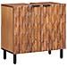 Armadio per Lavabo da Bagno con porta Marrone 62 x 33 x 58 cm - Foto miniatura 1