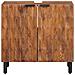 Armadio per Lavabo da Bagno con porta Marrone 62 x 33 x 58 cm - Foto miniatura 3