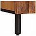 Armadio per Lavabo da Bagno con porta Marrone 62 x 33 x 58 cm - Foto miniatura 8