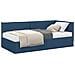 Struttura Letto Angolare con Materasso 2 pcs Blu Velluto - Foto miniatura 1