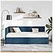 Struttura Letto Angolare con Materasso 2 pcs Blu Velluto - Foto miniatura 3