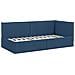 Struttura Letto Angolare con Materasso 2 pcs Blu Velluto - Foto miniatura 6