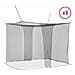 Zanzariera per letto 156 maglia 3 pcs Nero Poliestere - Foto miniatura 3