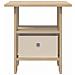 Comodino 2 pcs Rovere Sonoma 41 x 40 x 45 cm Legno multistrato - Foto miniatura 6