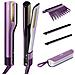 Piastra Per Capelli SilkiPro + Asciugacapelli Multifunzione Con Custodia Termoresistente - Prugna Satinata [HT401EUPU] - Foto miniatura 1