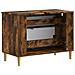 Armadio per Lavabo da Bagno DELFT Rovere Fumo 82 x 41 x 59 cm - Foto miniatura 6