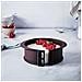 66778 - Stampo rotondo staccabile realizzato al 100% in silicone alimentare antiaderente con base in vetro, - Foto miniatura 2