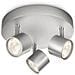 Led Spot - Plafoniera Alluminio 3x4w - Foto miniatura 3
