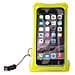 Cust Impermeabile Smartphones + Vano Carta Up To 5.1'' Lime +tracolla Nero - Foto miniatura 1